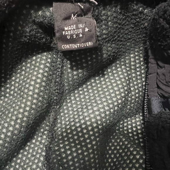 Vintage 90’s Black Patagonia Retro X Deep Pile Jacket. Made In The USA - Picture 3 of 3